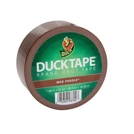 SHURTECH BRANDS ShurTech Brands 1397098 Duck Tape Heavy Duty Self-Adhesive Duct Tape - 1.87 in. x 15 Yard; Brown 1397098